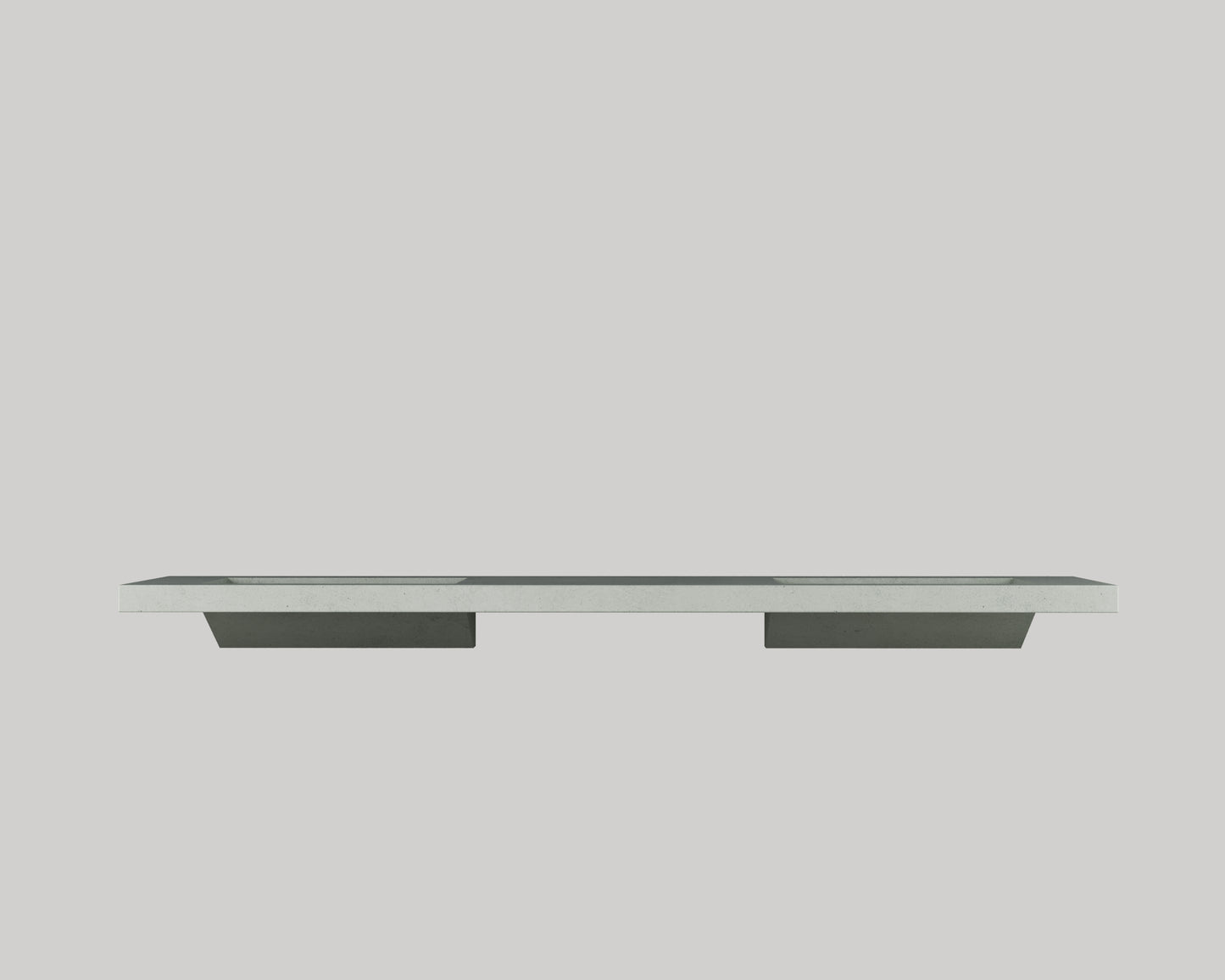 Double Ramp Vanity Top Sink // KOMPLETT Collection