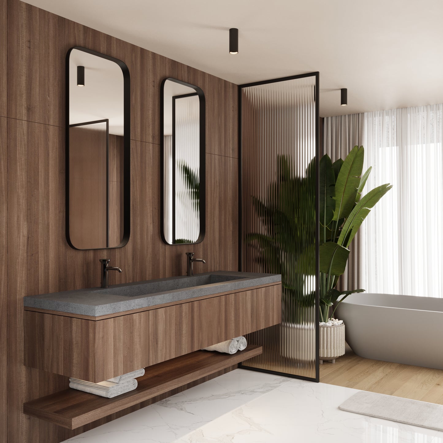 Single Ramp Vanity Top Sink // KOMPLETT Collection