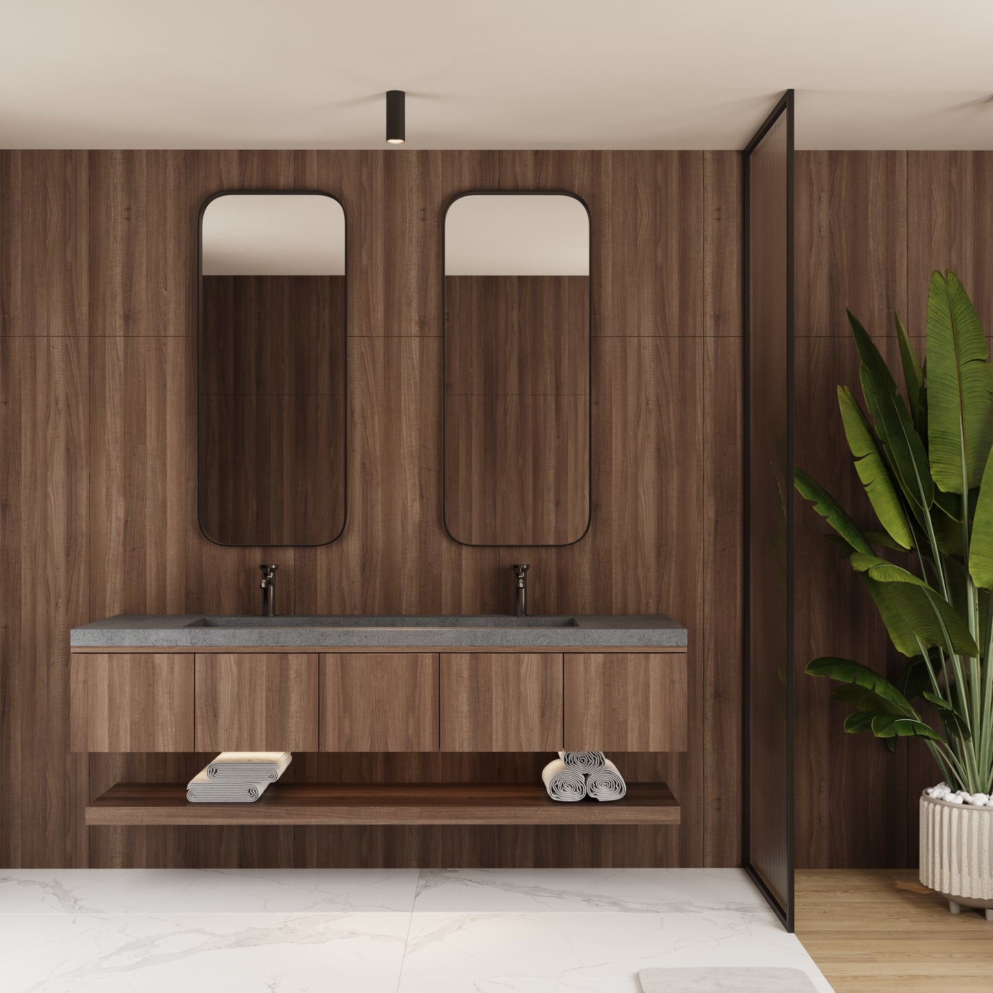 Single Ramp Vanity Top Sink // KOMPLETT Collection