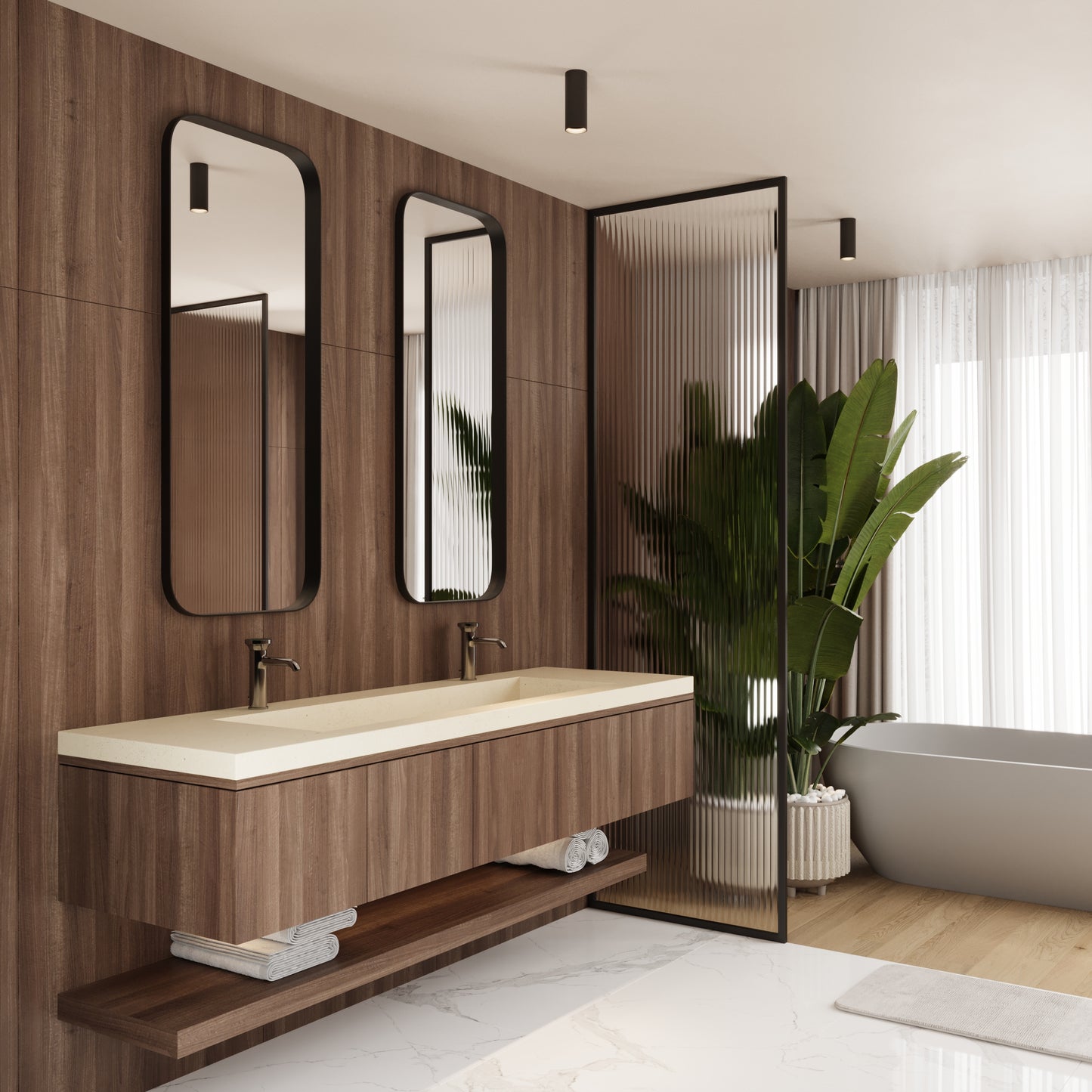 Single Ramp Vanity Top Sink // KOMPLETT Collection