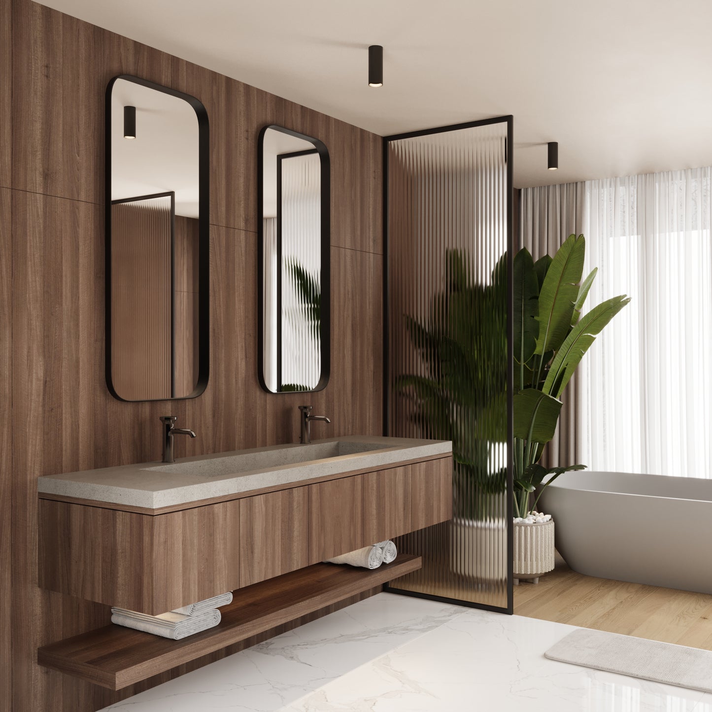 Single Ramp Vanity Top Sink // KOMPLETT Collection