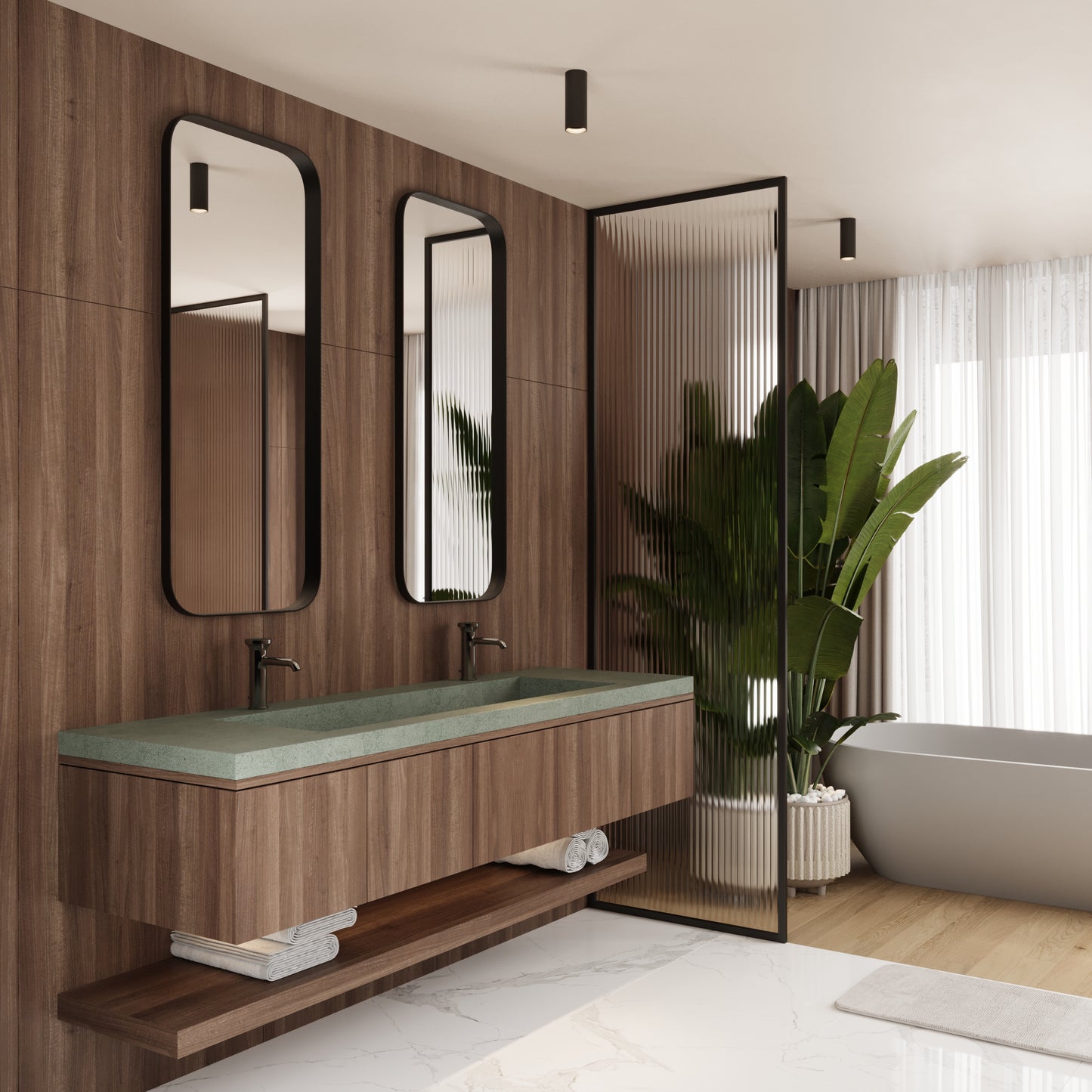 Single Ramp Vanity Top Sink // KOMPLETT Collection