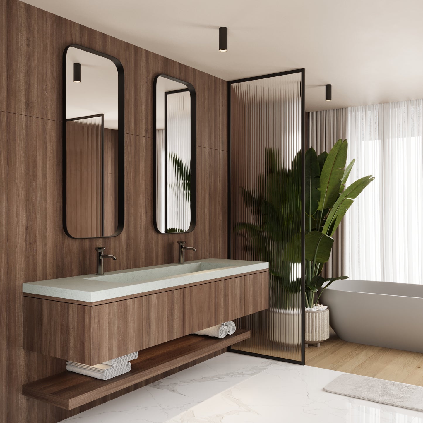 Single Ramp Vanity Top Sink // KOMPLETT Collection