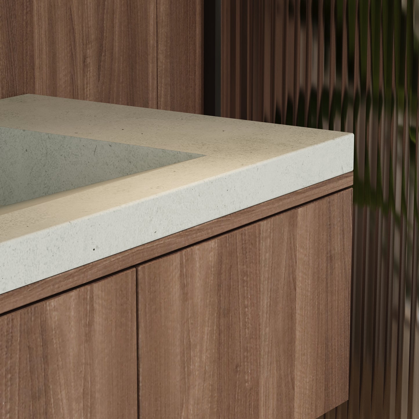 Double Ramp Vanity Top Sink // KOMPLETT Collection