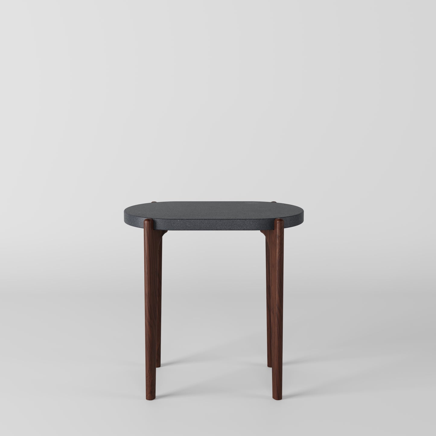 MILO Oval Concrete Side Table // RUNDEN Collection