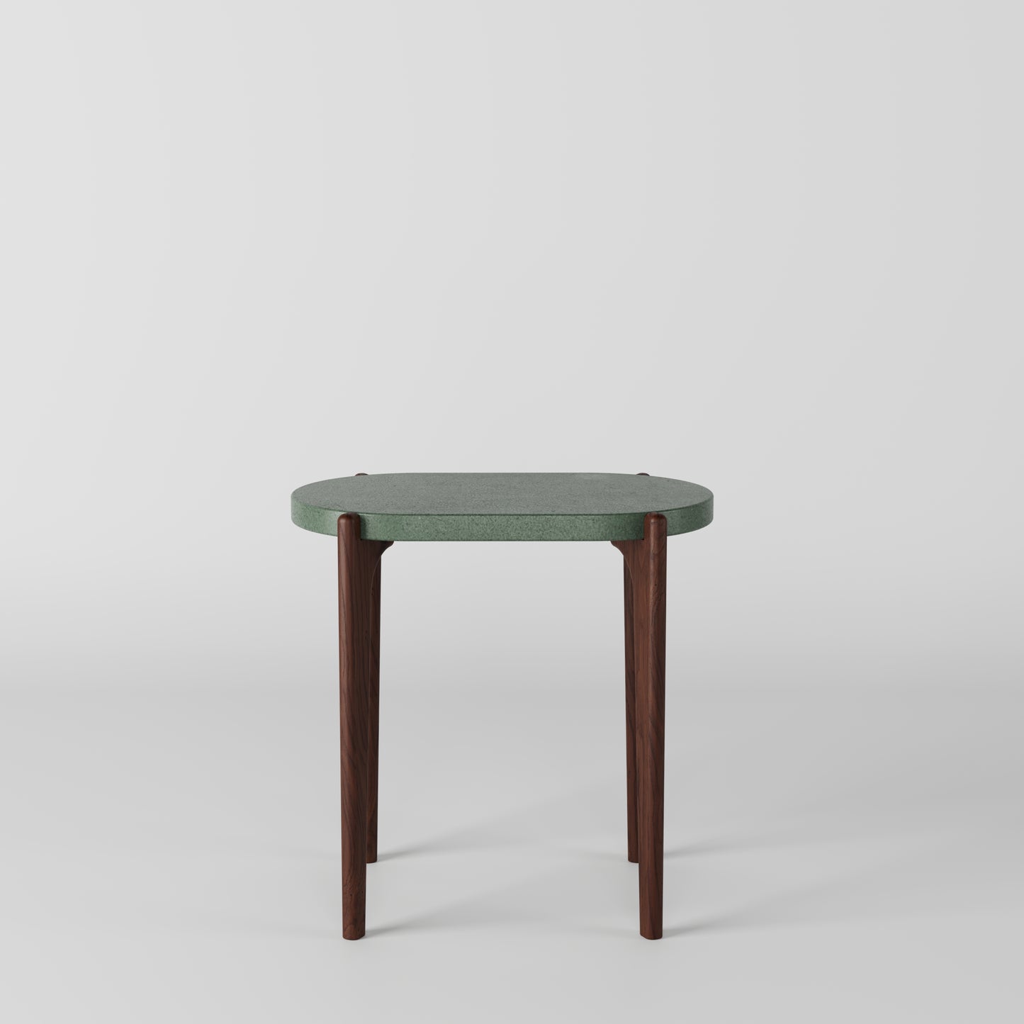 MILO Oval Concrete Side Table // RUNDEN Collection