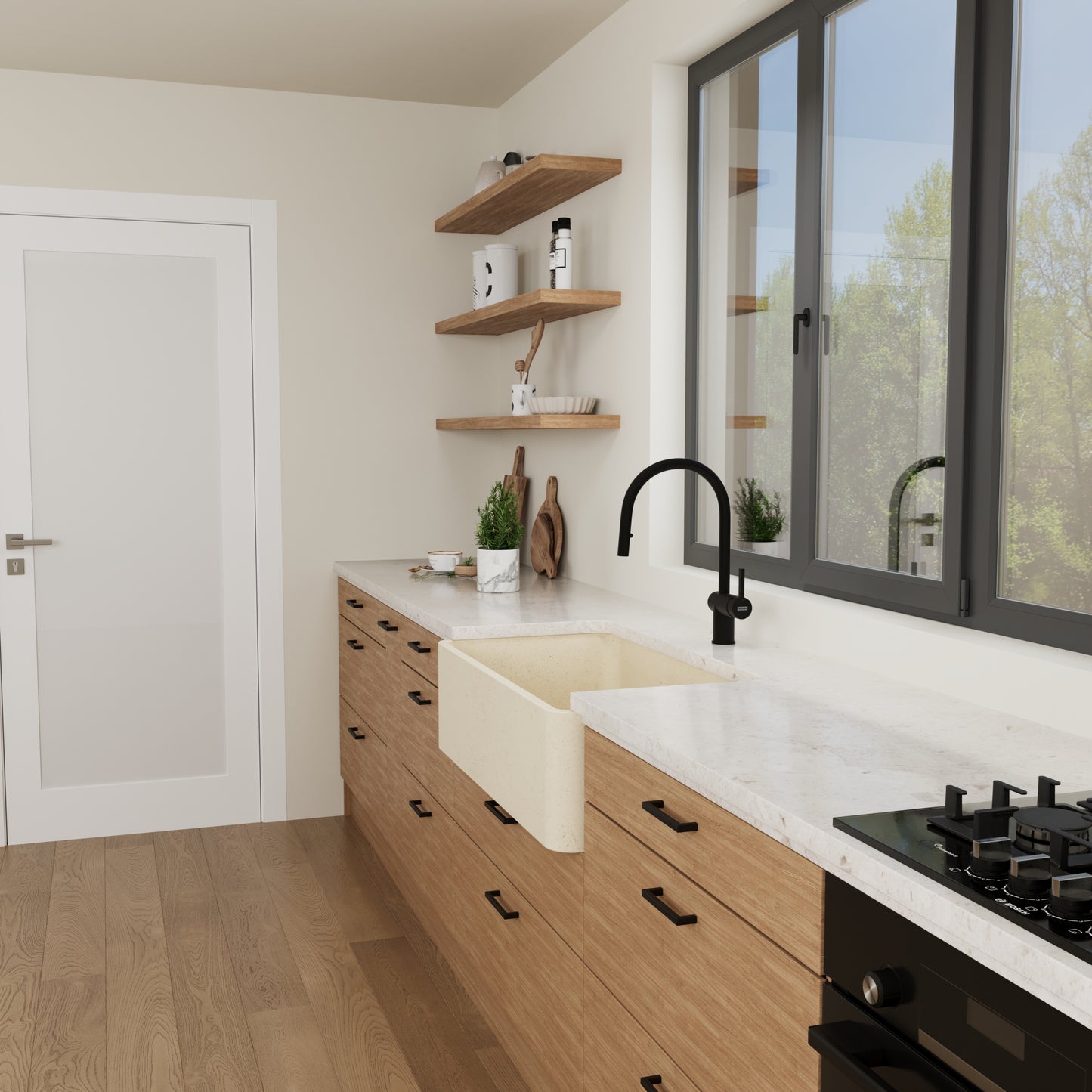 Concrete Farmhouse Sink // TAE Collection