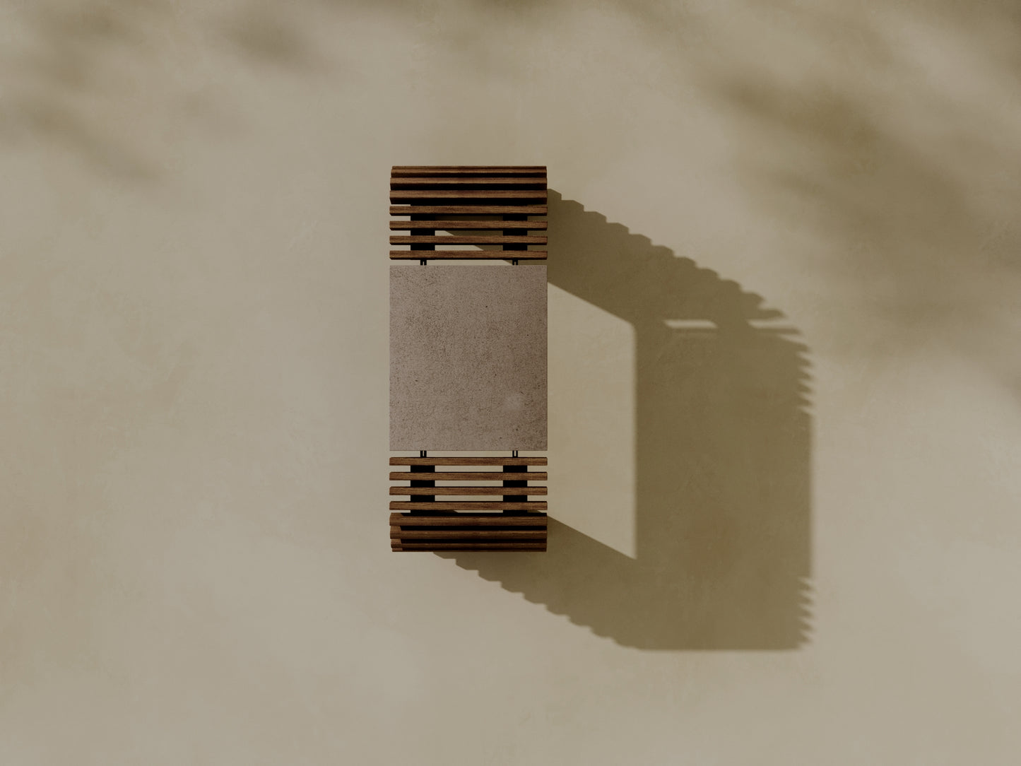 EZRA Outdoor Modular Coffee Table/Bench // TEIL Collection