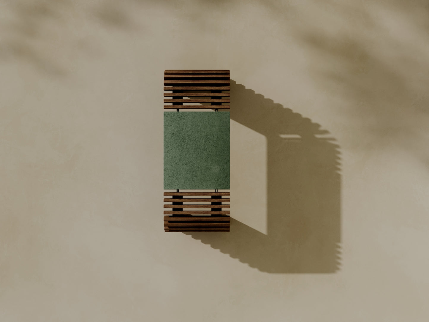 EZRA Outdoor Modular Coffee Table/Bench // TEIL Collection
