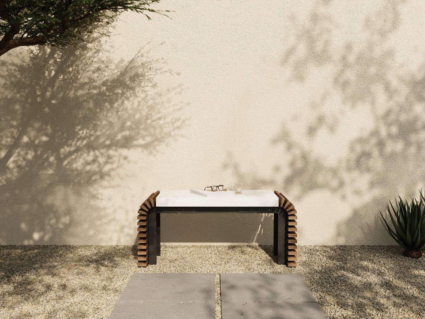 MAX Outdoor Modular Coffee Table/Bench // TEIL Collection