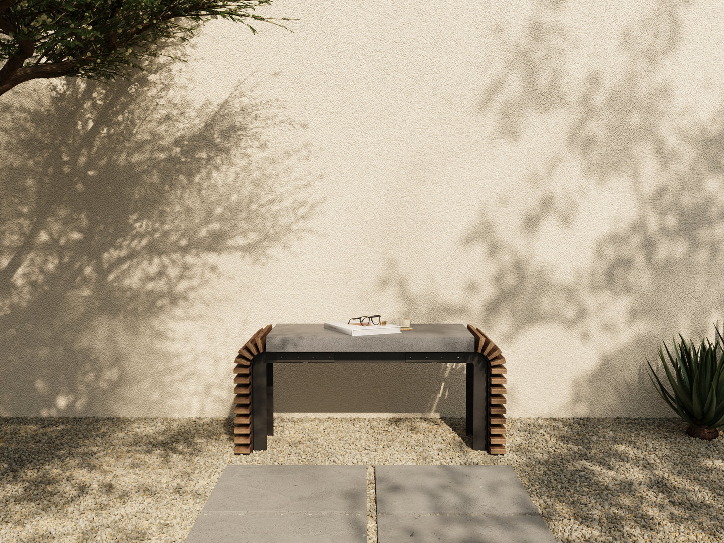 MAX Outdoor Modular Coffee Table/Bench // TEIL Collection