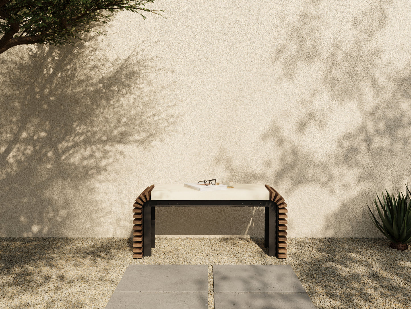 MAX Outdoor Modular Coffee Table/Bench // TEIL Collection