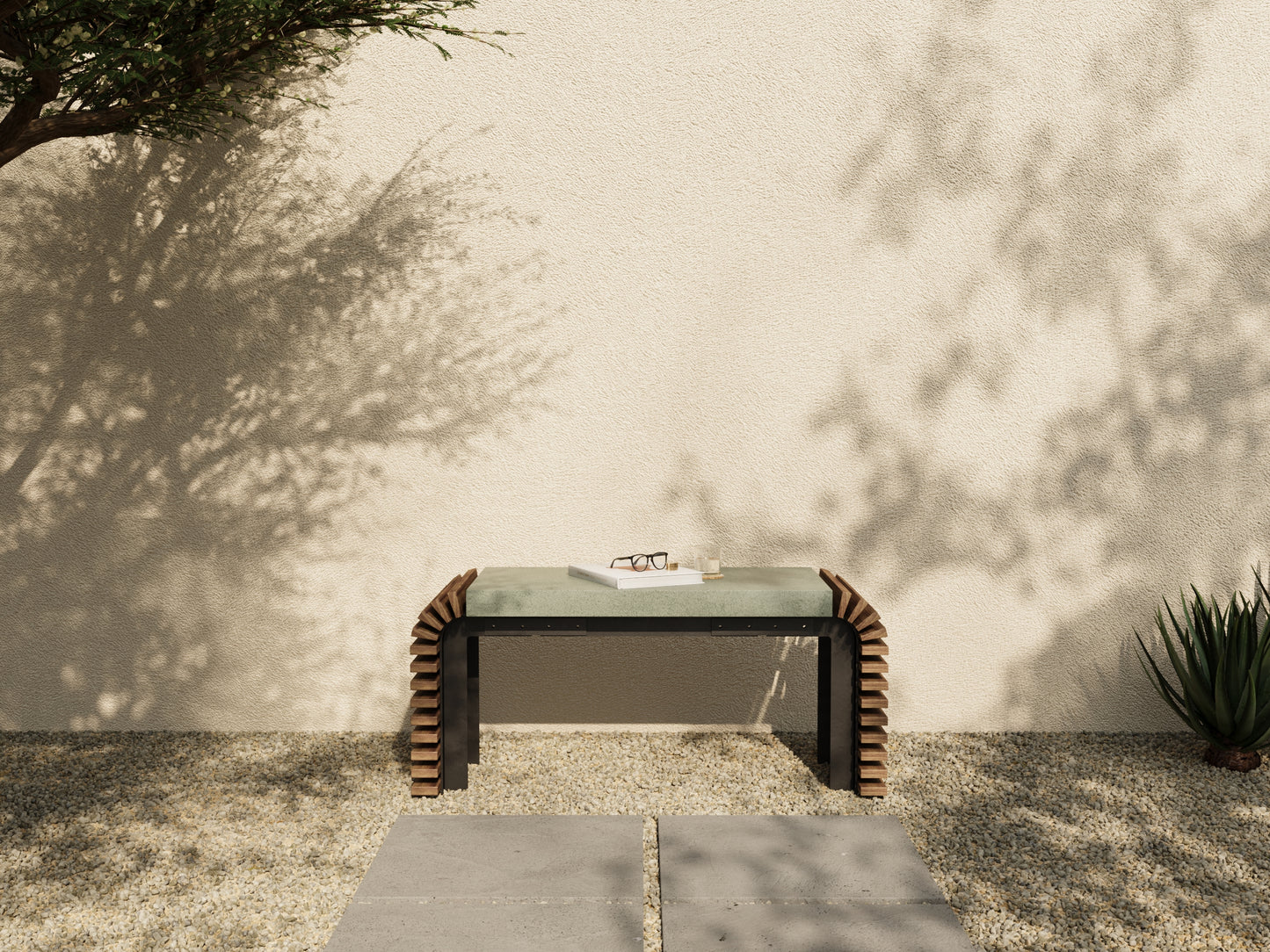 MAX Outdoor Modular Coffee Table/Bench // TEIL Collection