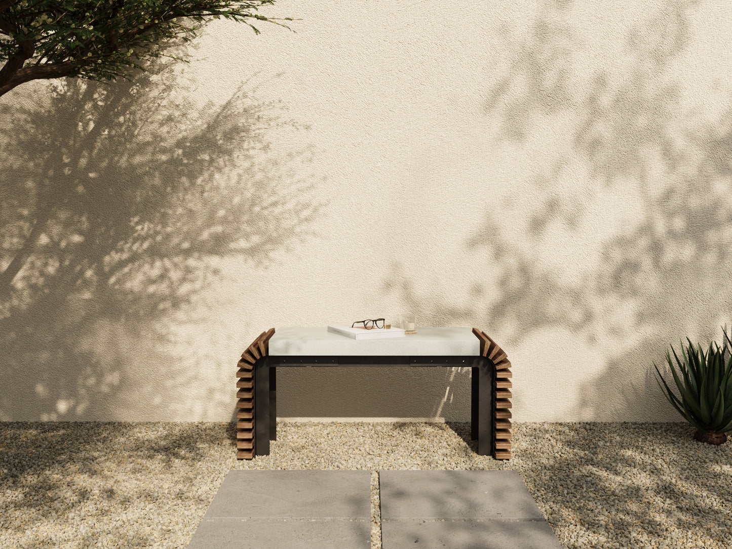 MAX Outdoor Modular Coffee Table/Bench // TEIL Collection