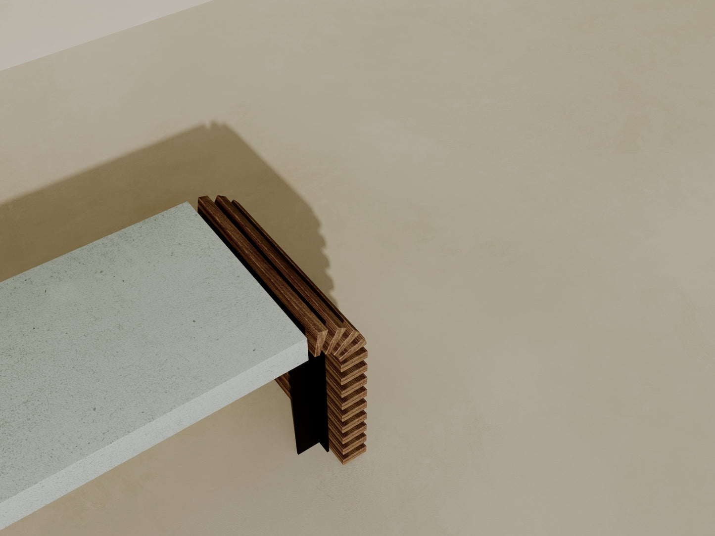 MAX Outdoor Modular Coffee Table/Bench // TEIL Collection