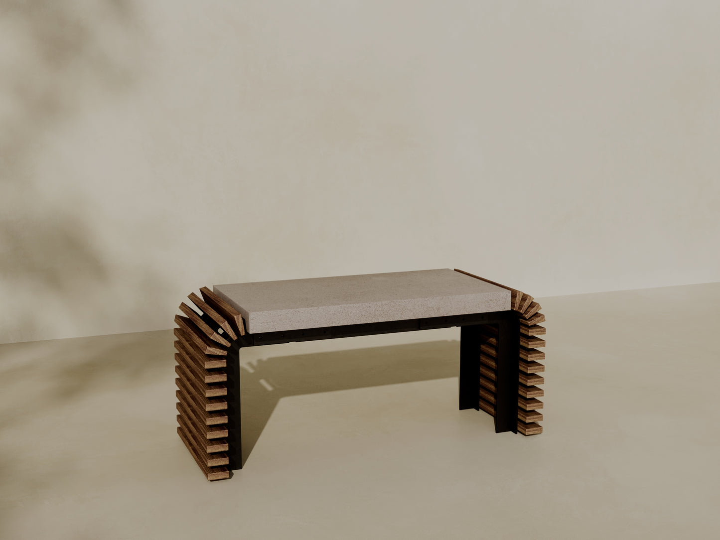 MAX Outdoor Modular Coffee Table/Bench // TEIL Collection