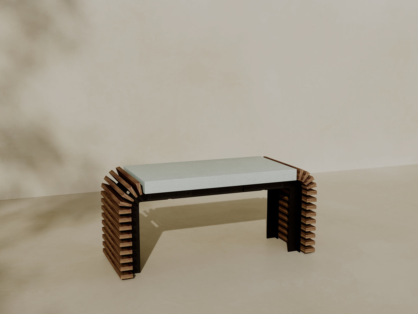MAX Outdoor Modular Coffee Table/Bench // TEIL Collection