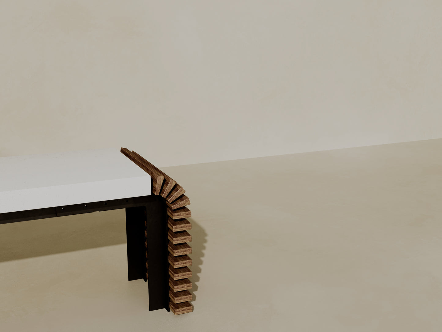 MAX Outdoor Modular Coffee Table/Bench // TEIL Collection