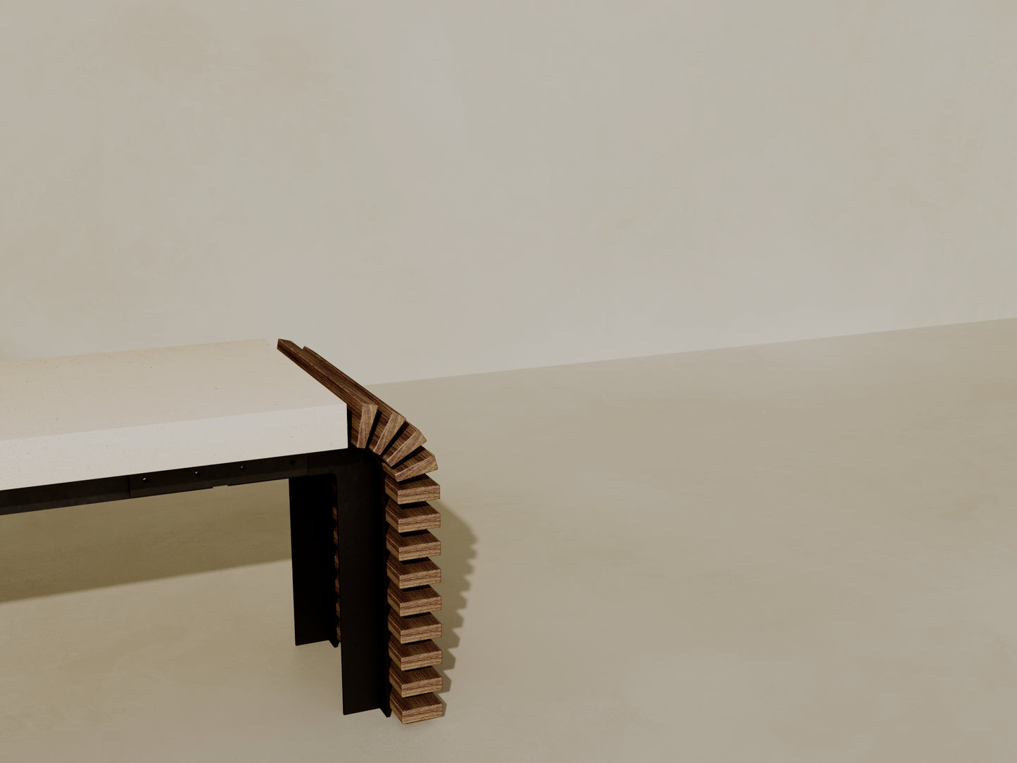 MAX Outdoor Modular Coffee Table/Bench // TEIL Collection