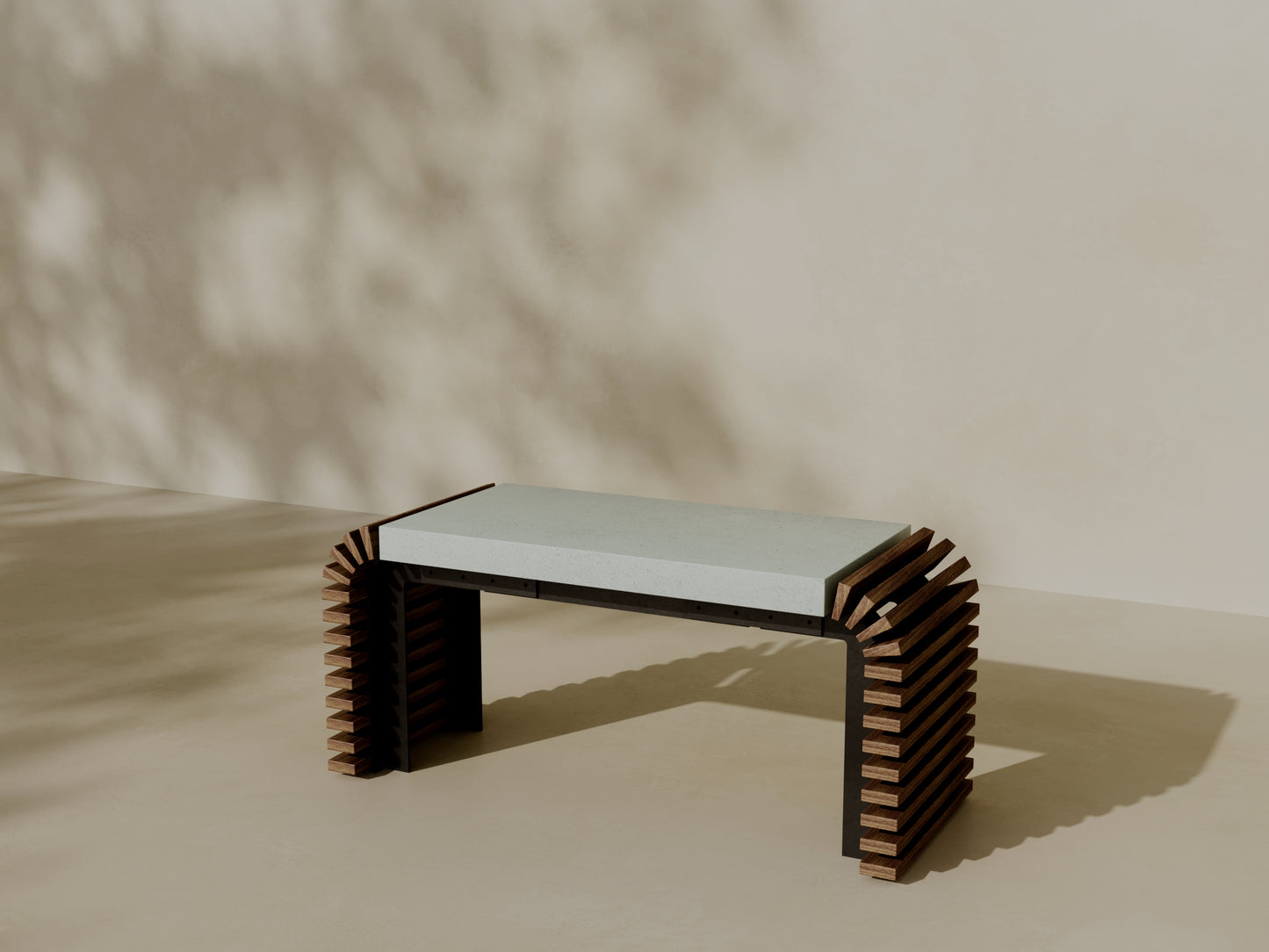 MAX Outdoor Modular Coffee Table/Bench // TEIL Collection