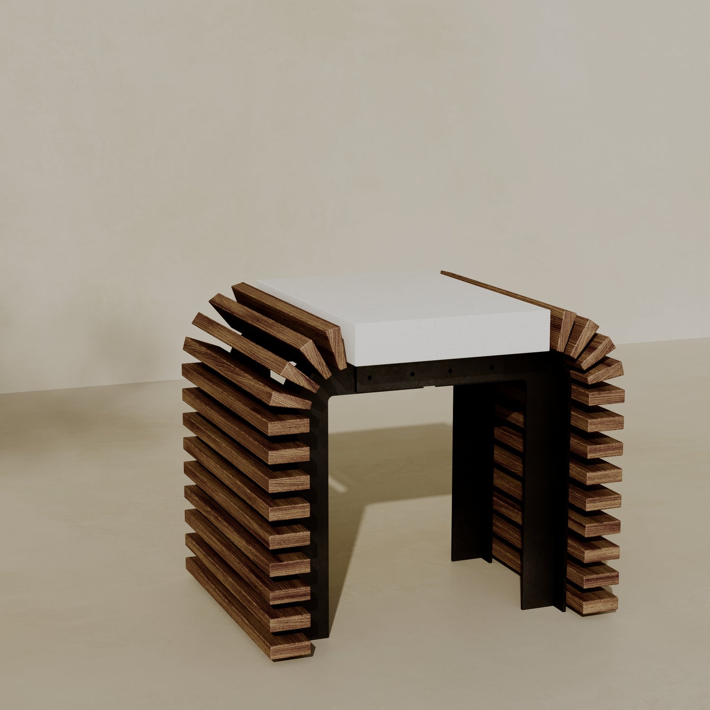 PICO Outdoor Modular Side Table/Seat // TEIL Collection