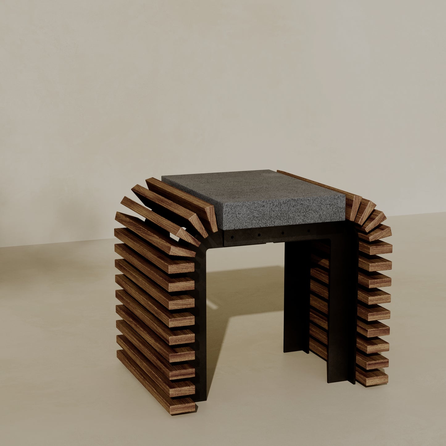 PICO Outdoor Modular Side Table/Seat // TEIL Collection