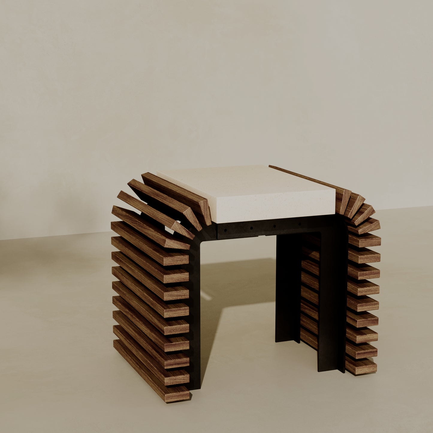 PICO Outdoor Modular Side Table/Seat // TEIL Collection