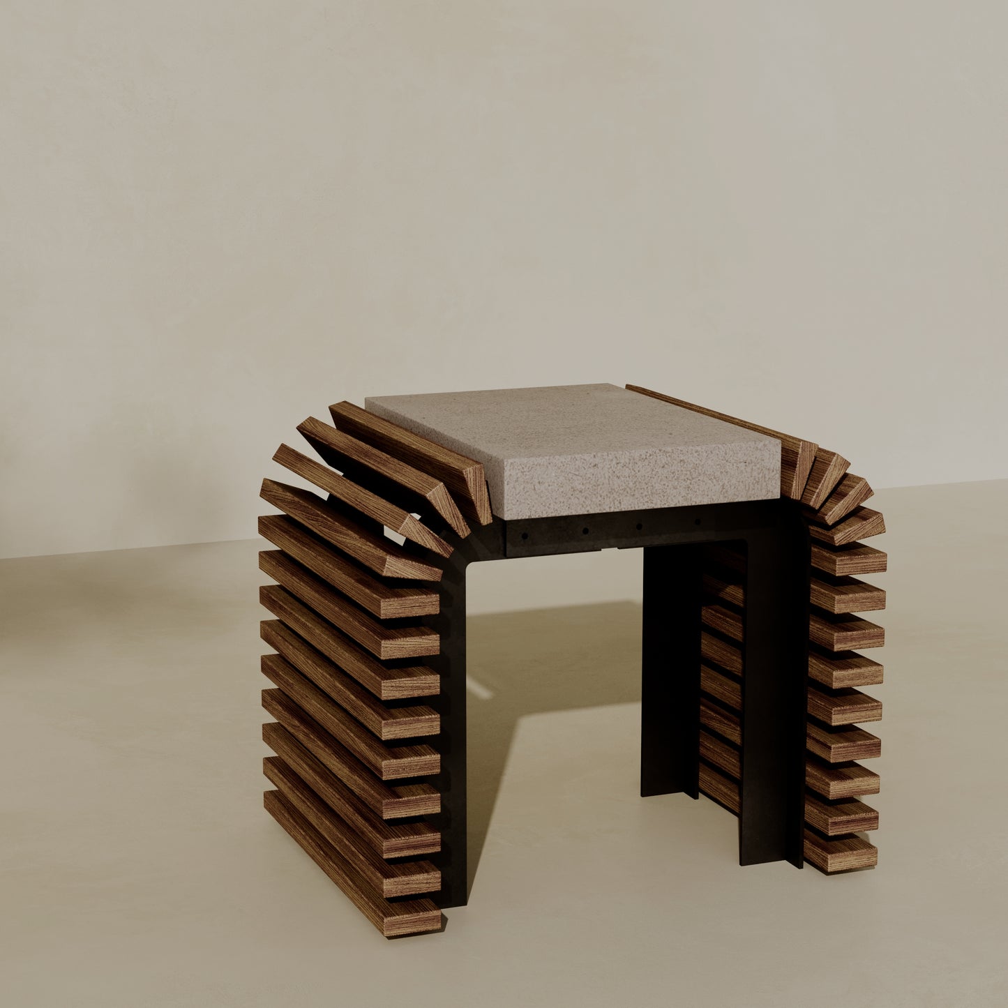PICO Outdoor Modular Side Table/Seat // TEIL Collection