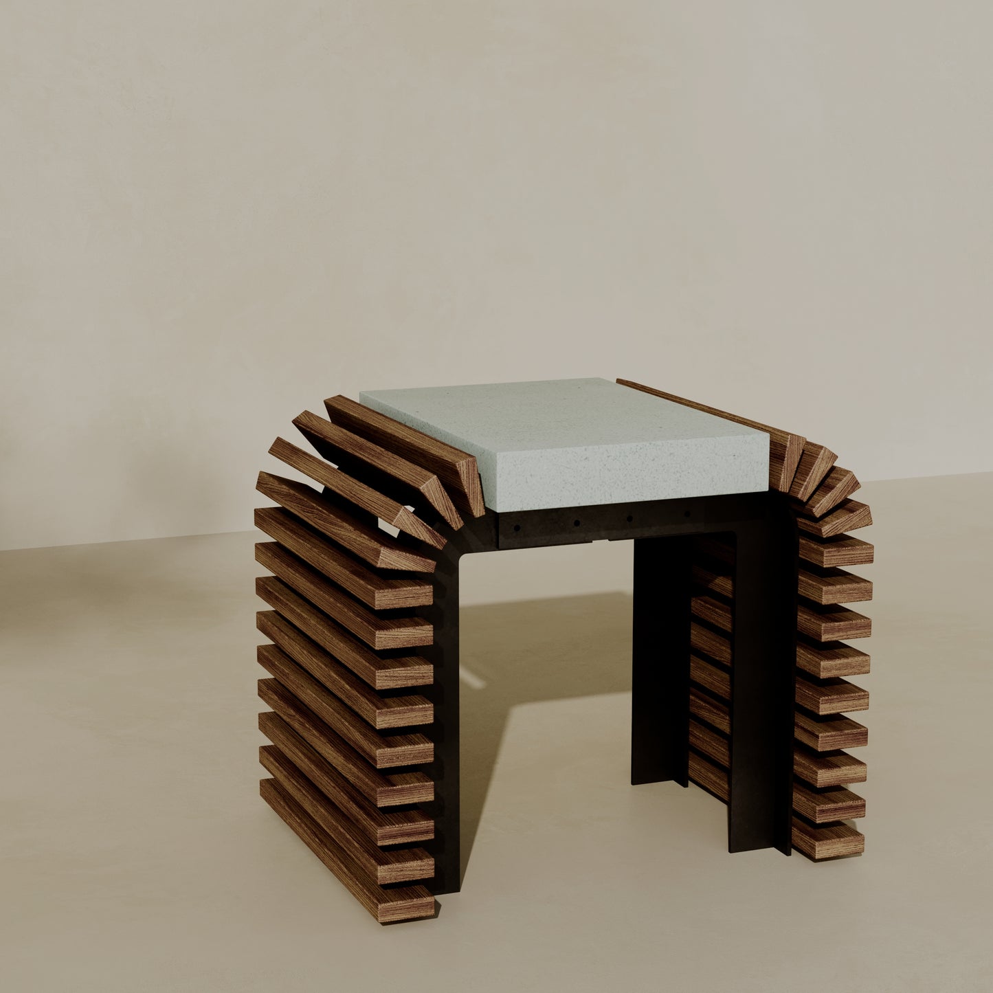 PICO Outdoor Modular Side Table/Seat // TEIL Collection