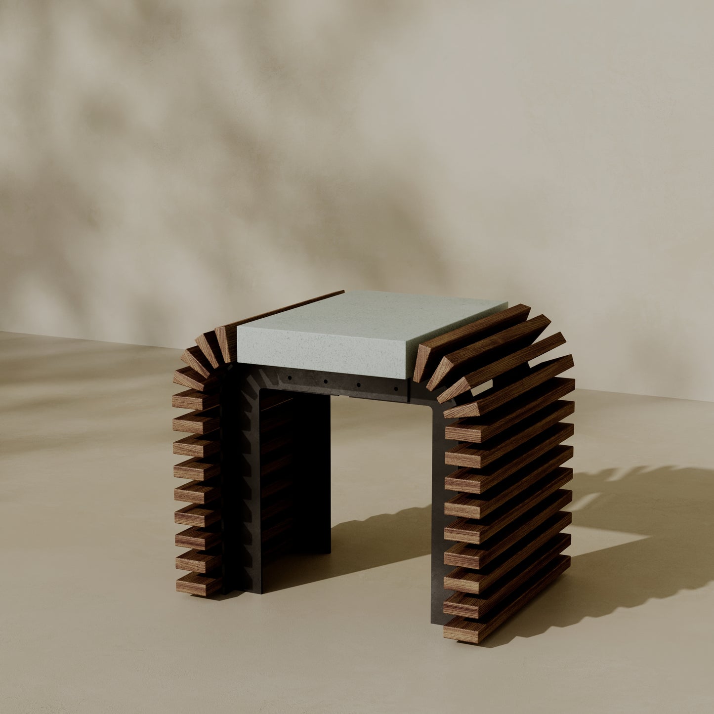 PICO Outdoor Modular Side Table/Seat // TEIL Collection