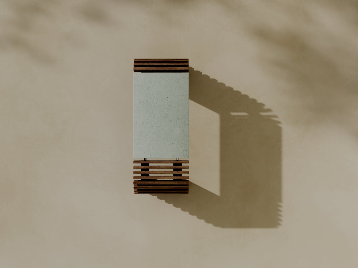 VERA Outdoor Modular Asymmetric Coffee Table/Bench // TEIL Collection