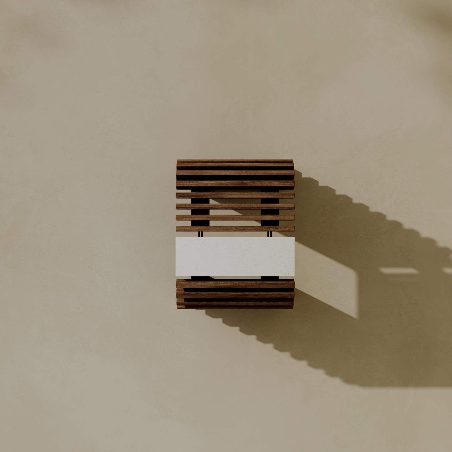 ZIN Outdoor Modular Asymmetric Side Table // TEIL Collection
