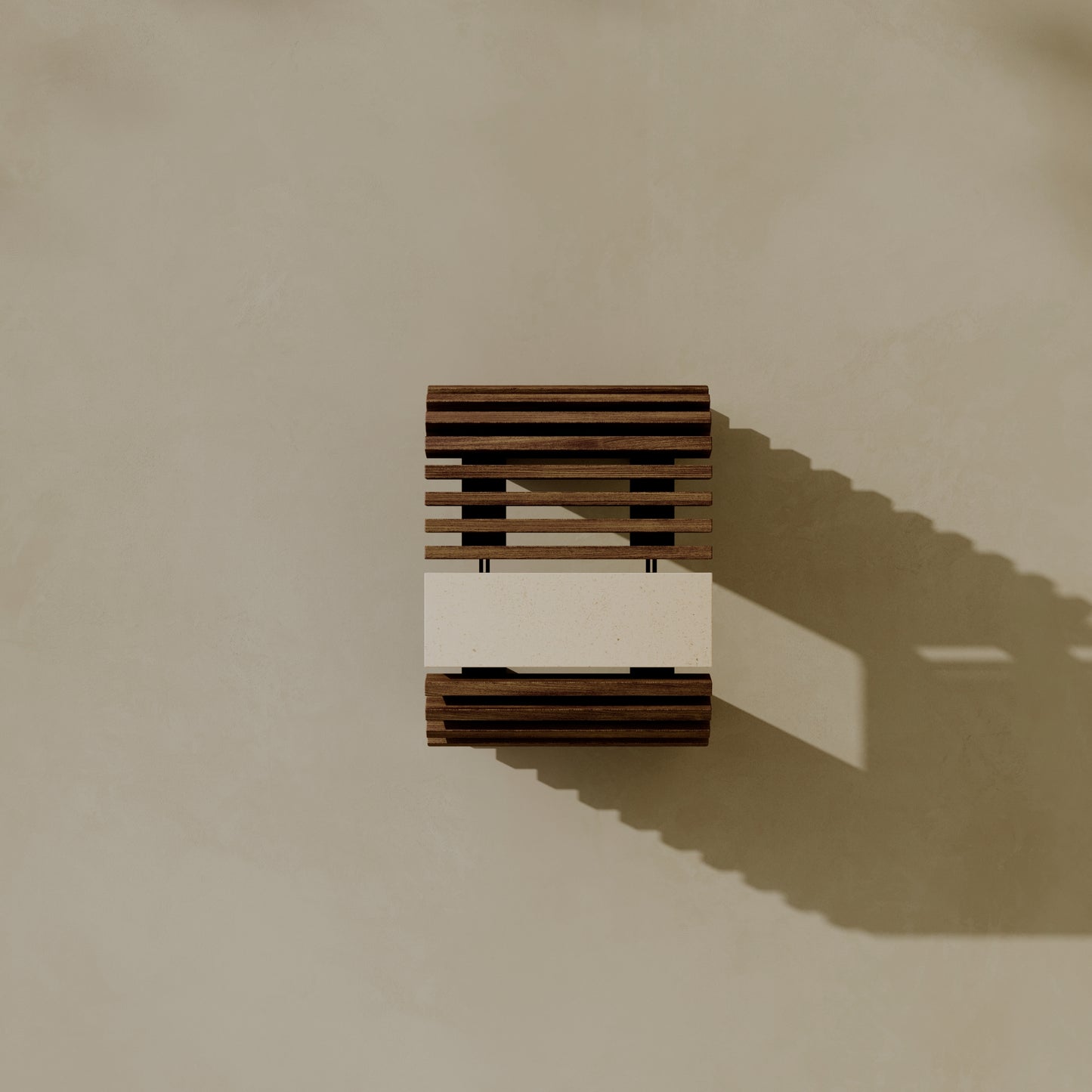 ZIN Outdoor Modular Asymmetric Side Table // TEIL Collection