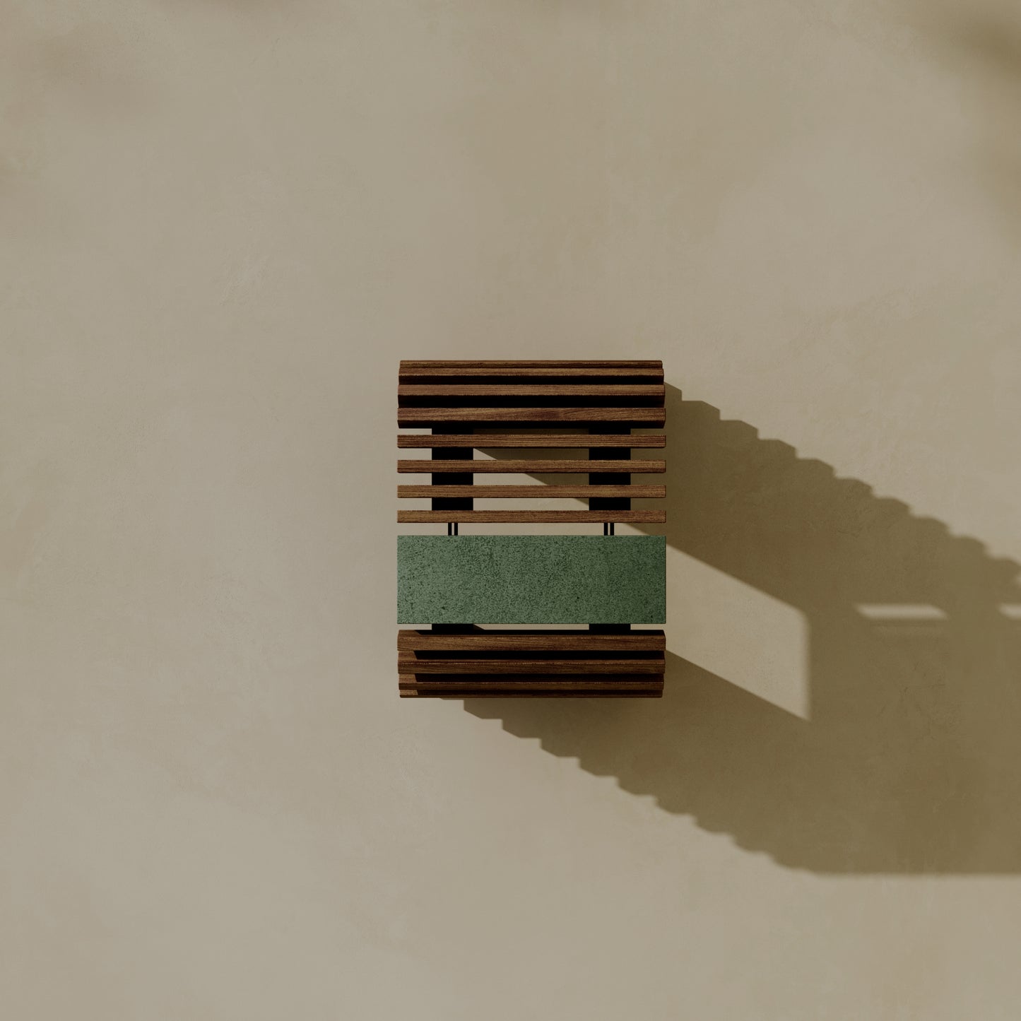 ZIN Outdoor Modular Asymmetric Side Table // TEIL Collection