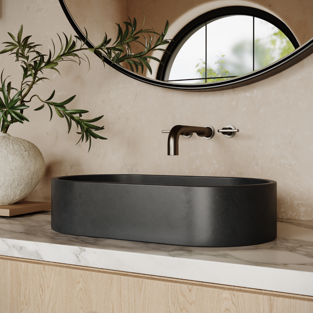 ARO Oval Vessel Sink // ZEITLOS Collection