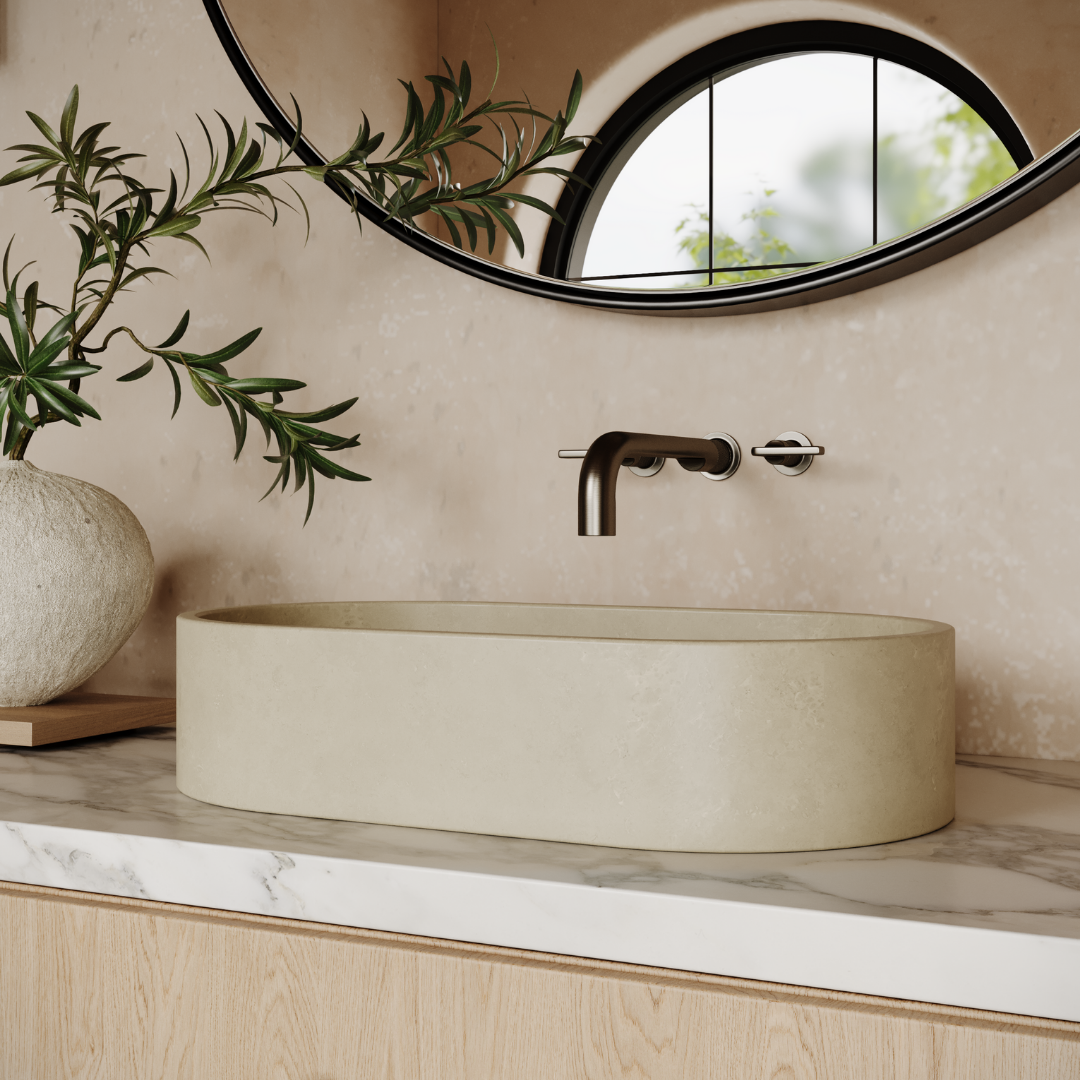 ARO Oval Vessel Sink // ZEITLOS Collection