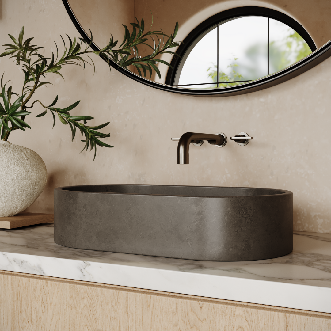 ARO Oval Vessel Sink // ZEITLOS Collection