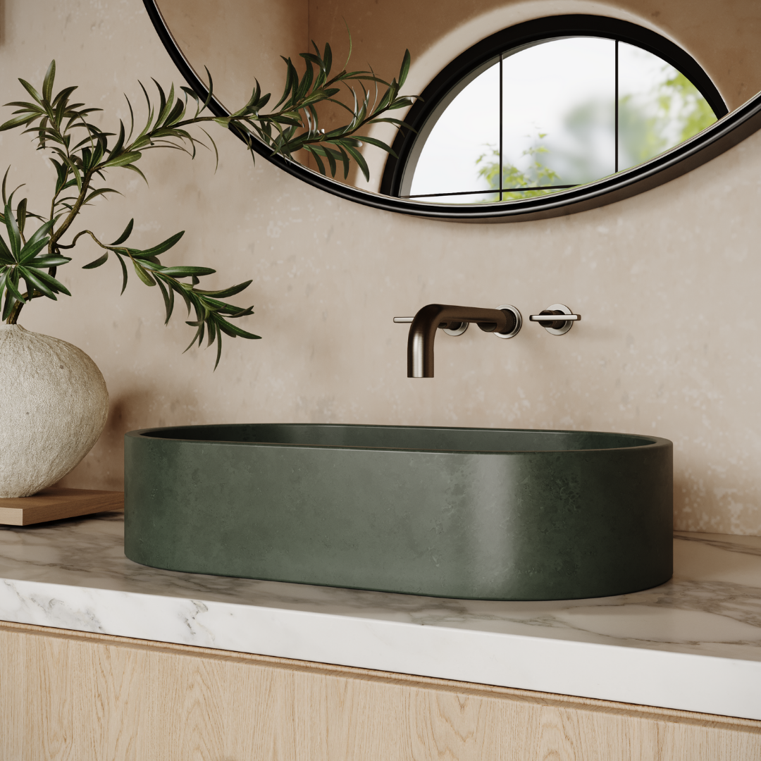 ARO Oval Vessel Sink // ZEITLOS Collection
