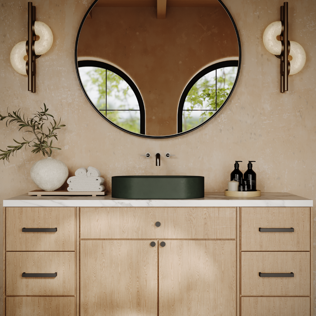 ARO Oval Vessel Sink // ZEITLOS Collection