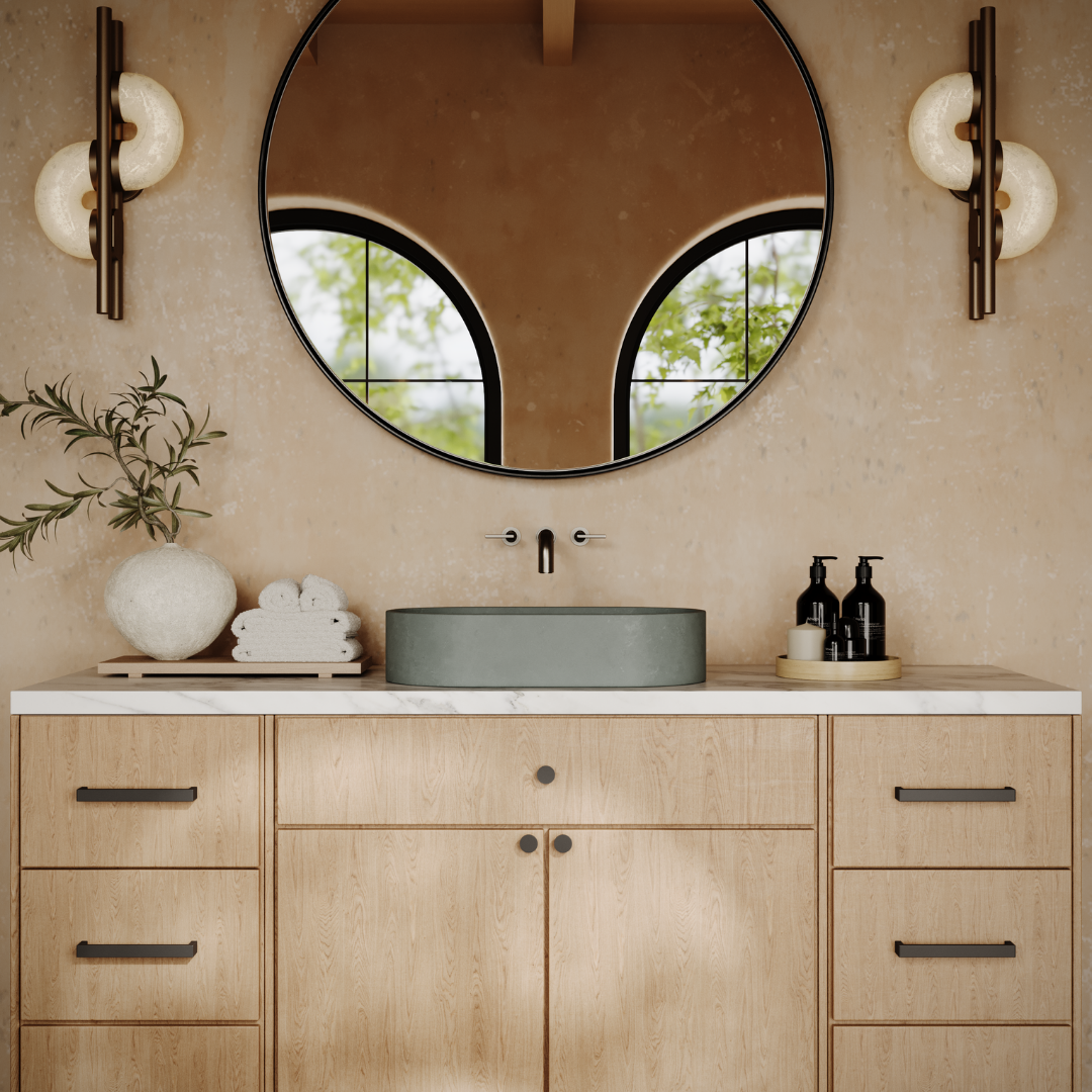 ARO Oval Vessel Sink // ZEITLOS Collection