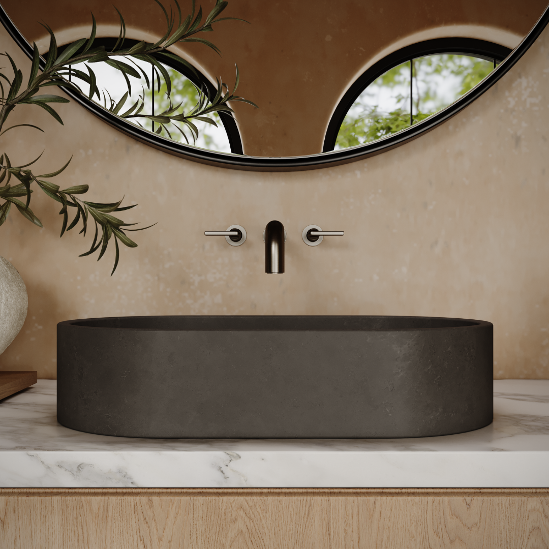 ARO Oval Vessel Sink // ZEITLOS Collection