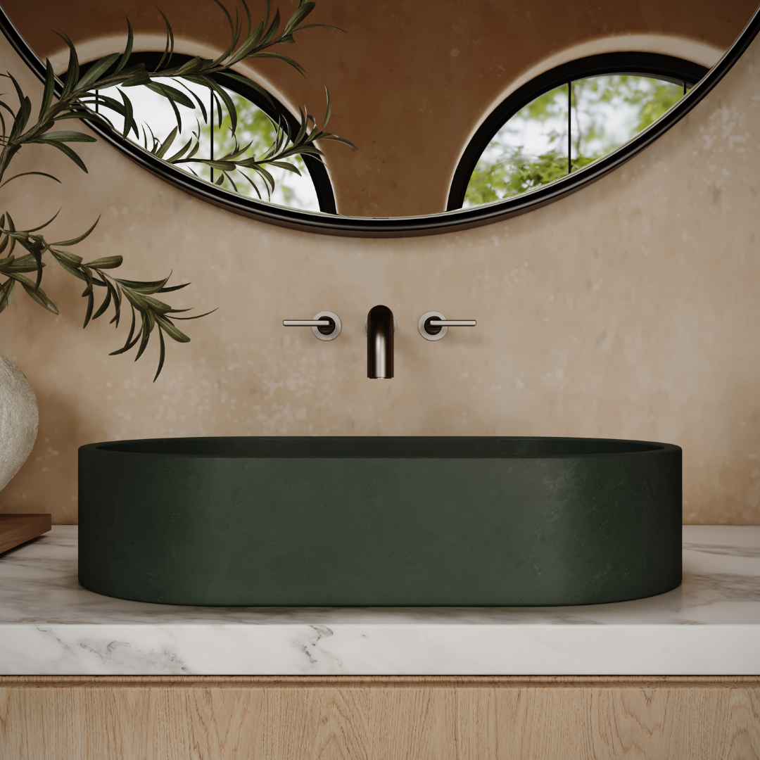 ARO Oval Vessel Sink // ZEITLOS Collection