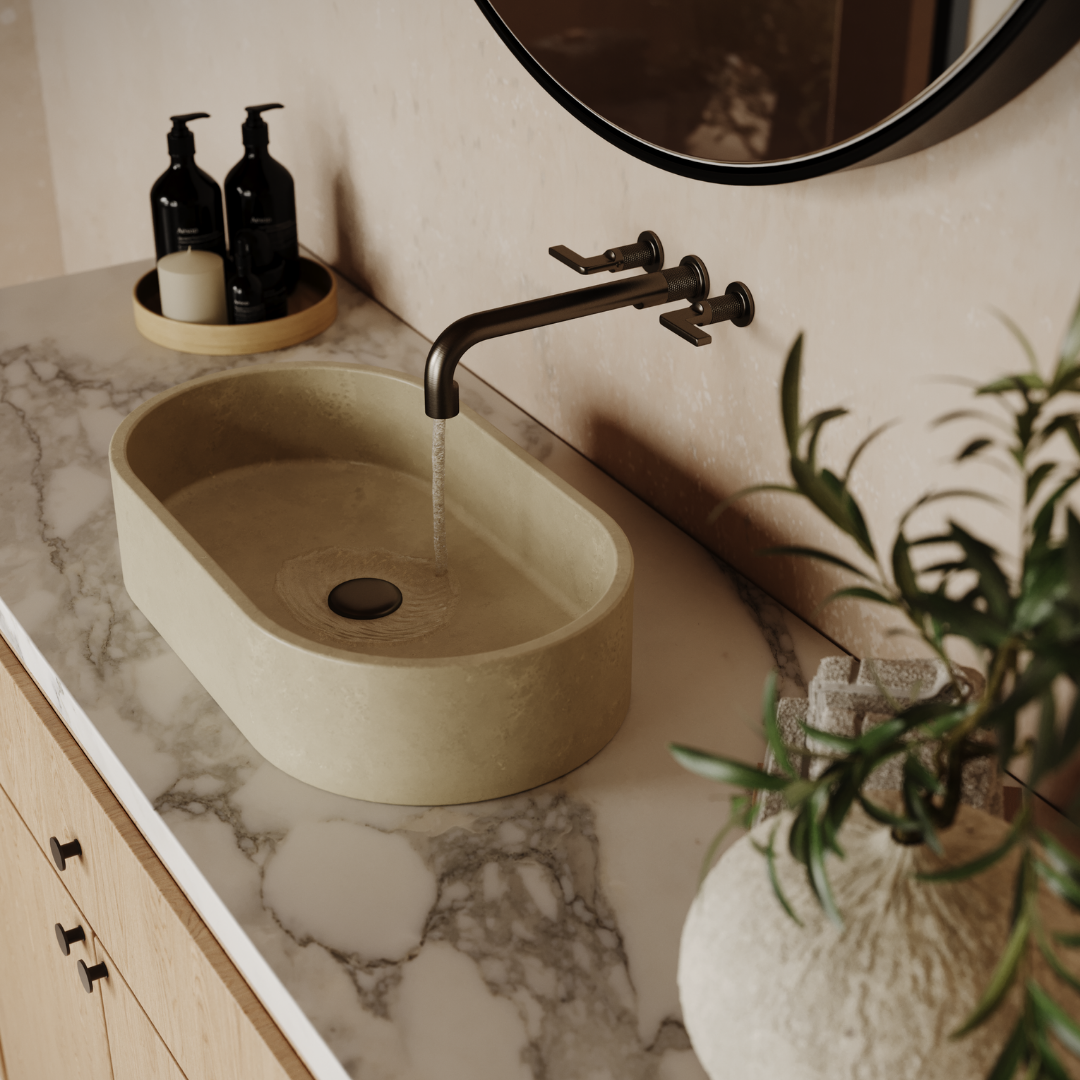 ARO Oval Vessel Sink // ZEITLOS Collection