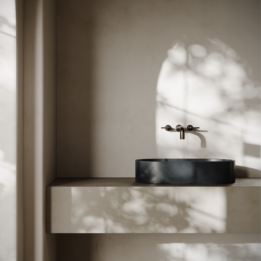 ARO Oval Vessel Sink // ZEITLOS Collection
