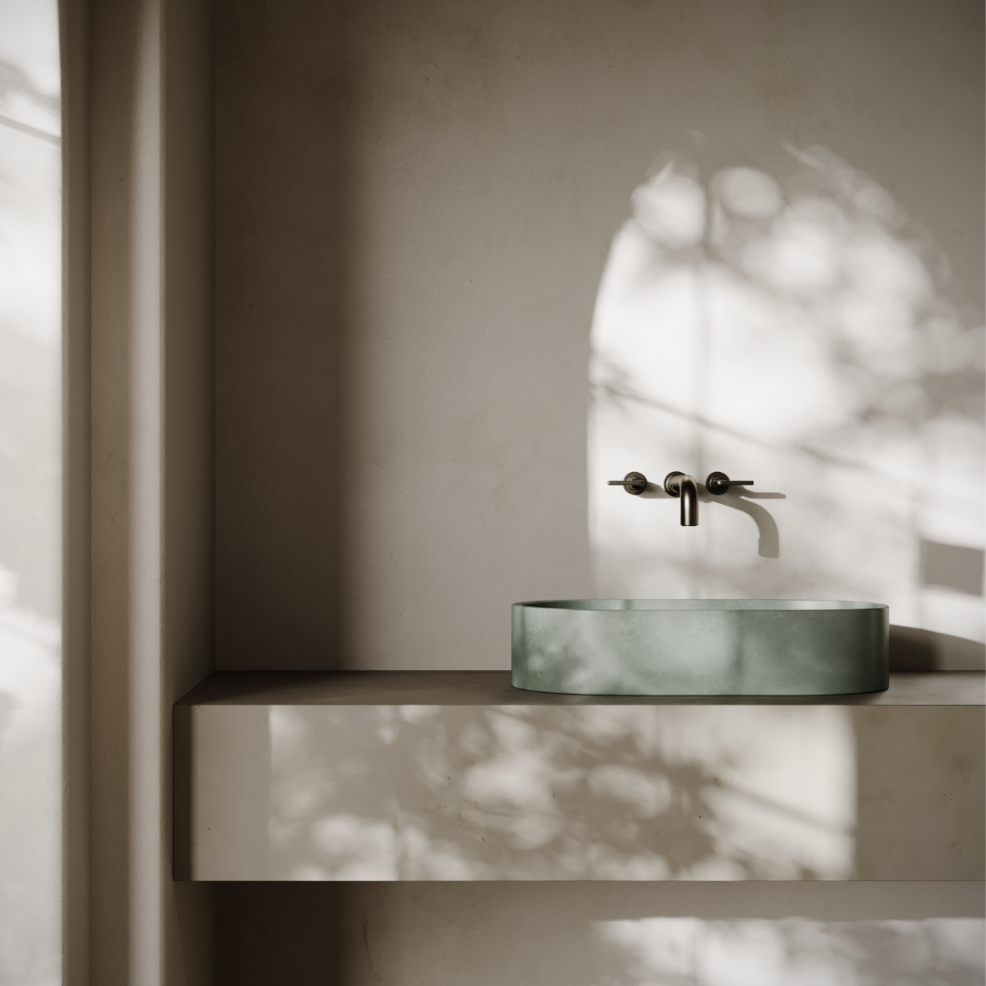 ARO Oval Vessel Sink // ZEITLOS Collection