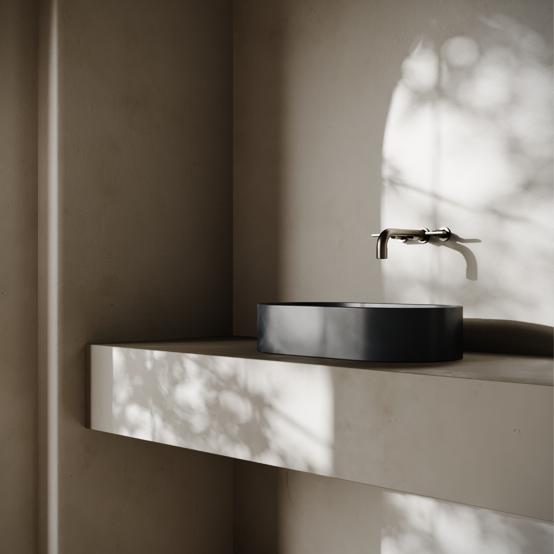 ARO Oval Vessel Sink // ZEITLOS Collection