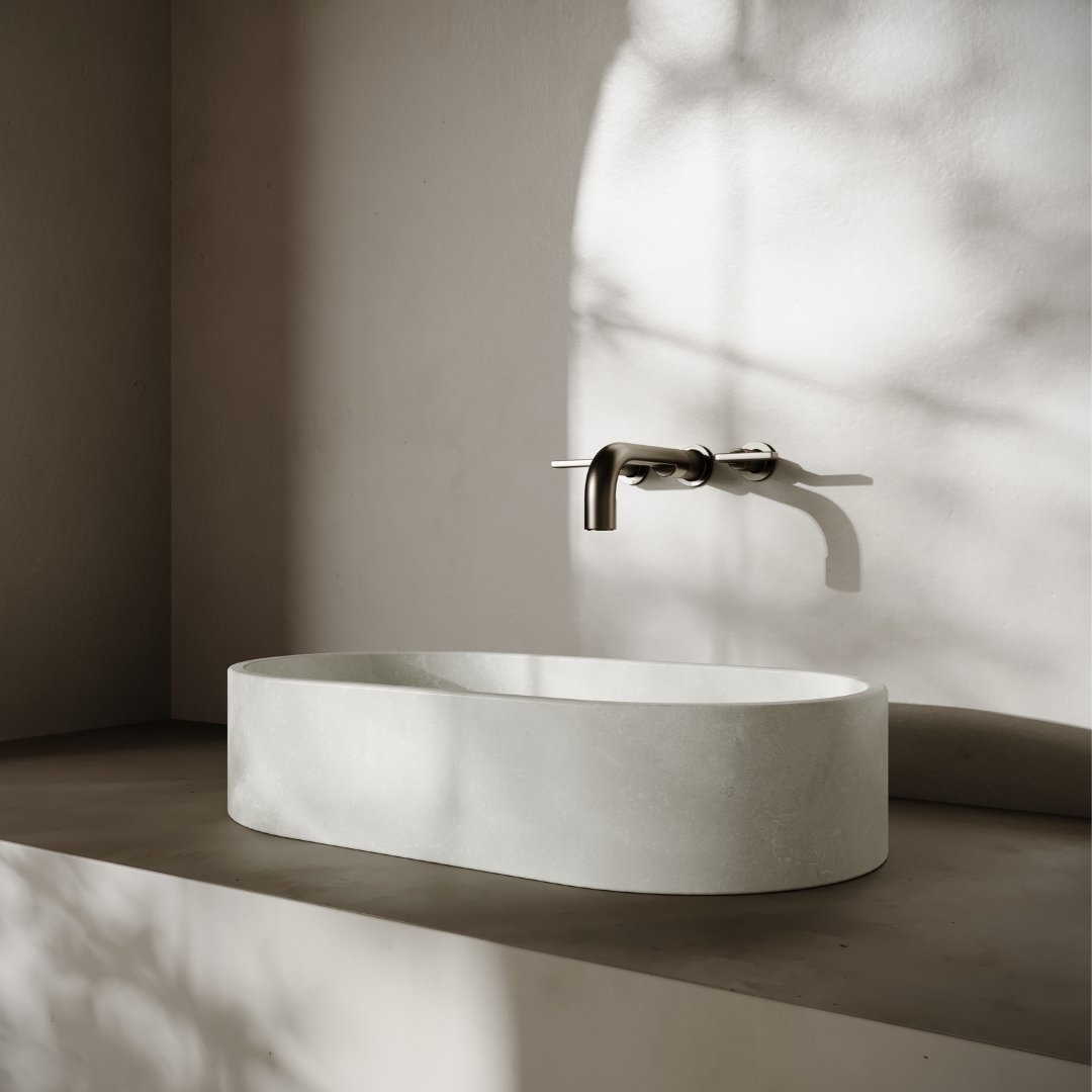 ARO Oval Vessel Sink // ZEITLOS Collection