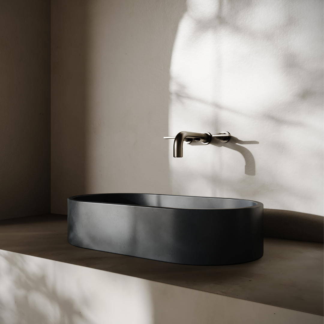ARO Oval Vessel Sink // ZEITLOS Collection