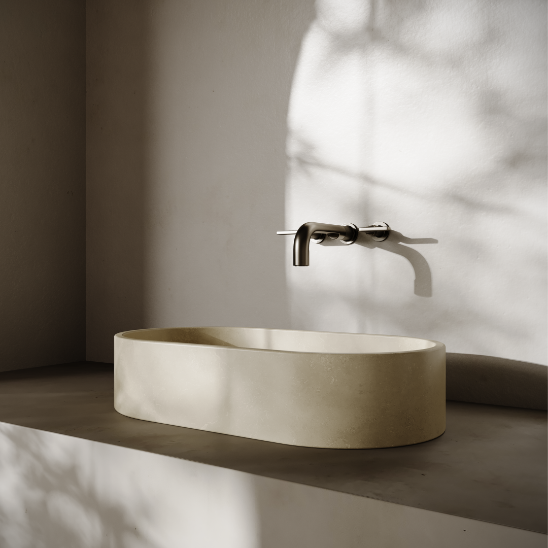 ARO Oval Vessel Sink // ZEITLOS Collection