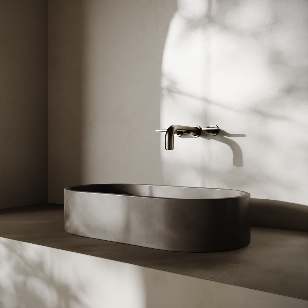ARO Oval Vessel Sink // ZEITLOS Collection